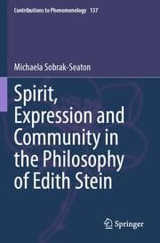 Cover von Spirit, Expression and Community in the Philosophy of Edith Stein