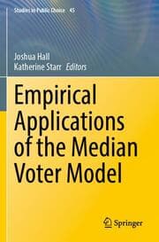 Cover von Empirical Applications of the Median Voter Model