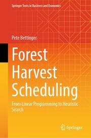 Cover von Forest Harvest Scheduling