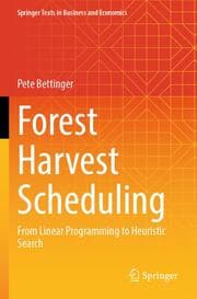 Cover von Forest Harvest Scheduling
