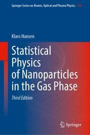 Cover von Statistical Physics of Nanoparticles in the Gas Phase
