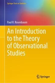 Cover von An Introduction to the Theory of Observational Studies