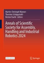 Cover von Annals of Scientific Society for Assembly, Handling and Industrial Robotics 2024