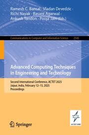 Cover von Advanced Computing Techniques in Engineering and Technology