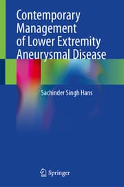 Cover von Contemporary Management of Lower Extremity Aneurysmal Disease