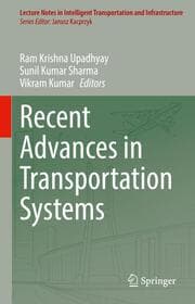 Cover von Recent Advances in Transportation Systems