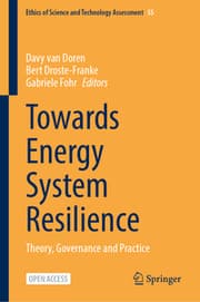 Cover von Towards Energy System Resilience