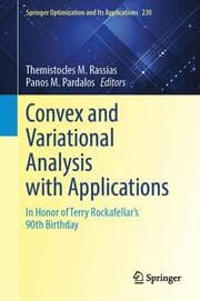 Cover von Convex and Variational Analysis with Applications