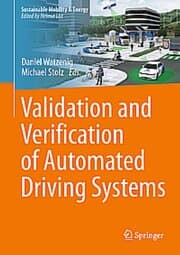 Cover von Validation and Verification of Automated Driving Systems