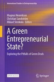 Cover von A Green Entrepreneurial State?