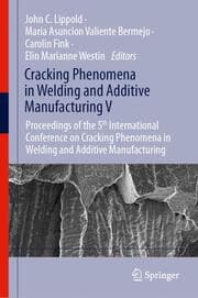 Cover von Cracking Phenomena in Welding and Additive Manufacturing V