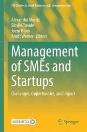 Cover von Management of SMEs and Startups