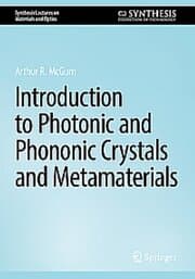 Cover von Introduction to Photonic and Phononic Crystals and Metamaterials