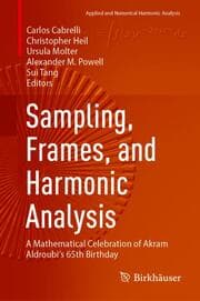 Cover von Sampling, Frames, and Harmonic Analysis