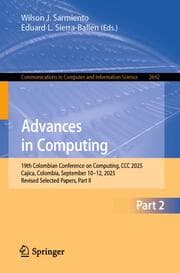 Cover von Advances in Computing
