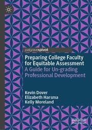 Cover von Preparing College Faculty for Equitable Assessment
