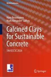 Cover von Calcined Clays for Sustainable Concrete