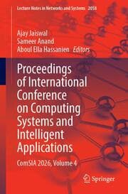 Cover von Proceedings of International Conference on Computing Systems and Intelligent Applications