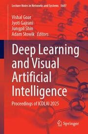 Cover von Deep Learning and Visual Artificial Intelligence