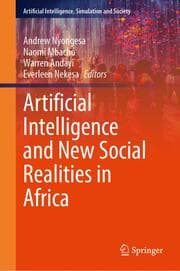 Cover von Artificial Intelligence and New Social Realities in Africa