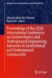 Cover von Proceedings of the 2026 International Conference on Geomechanics and Underground Engineering: Advances in Geotechnical and Underground Construction