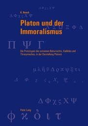 Cover von Platon und der Immoralismus