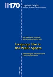 Cover von Language Use in the Public Sphere