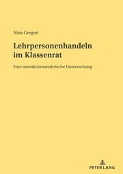 Cover von Lehrpersonenhandeln im Klassenrat