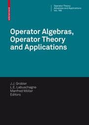Cover von Operator Algebras, Operator Theory and Applications