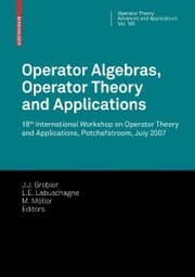 Cover von Operator Algebras, Operator Theory and Applications