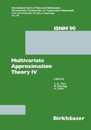 Cover von Multivariate Approximation Theory IV