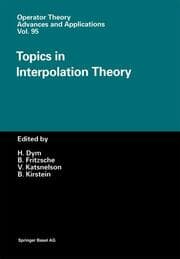 Cover von Topics in Interpolation Theory