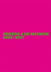 Cover von Herzog & de Meuron: 2005-2007
