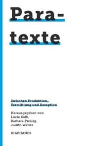 Cover von Paratexte