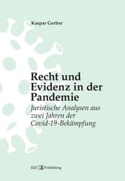 Cover von Recht und Evidenz in der Pandemie