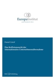 Cover von Das Kollisionsrecht der internationalen Unternehmensübernahme