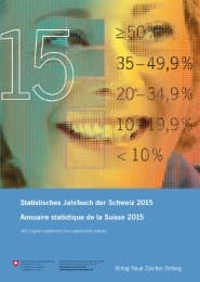 Cover von Statistisches Jahrbuch der Schweiz 2015/Annuaire statistique de la Suisse 2015