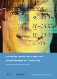 Cover von Statistisches Jahrbuch der Schweiz 2016 Annuaire statistique de la Suisse 2016