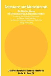 Cover von Gotteswort und Menschenrede