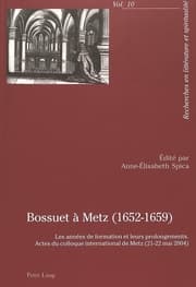 Cover von Bossuet à Metz (1652-1659)