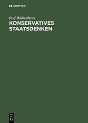 Cover von Konservatives Staatsdenken