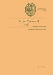 Cover von Petrus Canisius SJ 1521-1597