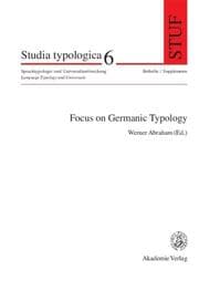 Cover von Focus on Germanic Typology