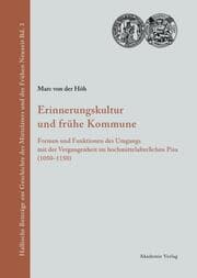 Cover von Erinnerungskultur und frühe Kommune