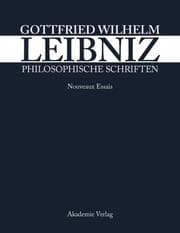 Cover von Philosophische Schriften - Nouveaux Essais