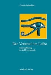 Cover von Das Vorurteil im Leibe