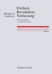 Cover von Freiheit, Revolution, Verfassung