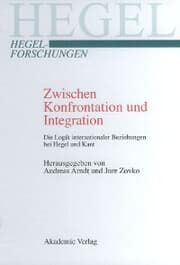 Cover von Zwischen Konfrontation und Integration