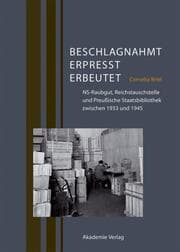 Cover von Beschlagnahmt, erpresst, erbeutet