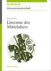 Cover von Literatur des Mittelalters